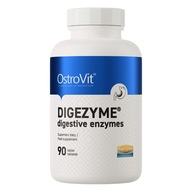 OstroVit Digezyme Emésztőenzimek 90 db tabletta BÉL KOMPLEX LAKTÁZ