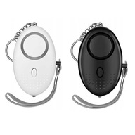 ПЕРСОНАЛЬНА ЯСКРАВА СИГНАЛІЗАЦІЯ до 140 дБ ДУЖЕ ГРОМКО Самозахист + світлодіодний ліхтар 2шт