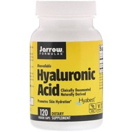 JARROW FORMULAS Kyselina hyalurónová 120 kapsúl