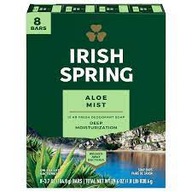 Irish Spring Aloe Mist 8 x 104,8 g Mydlo v kocke