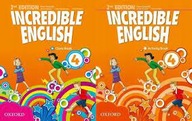 INCREDIBLE ENGLISH 4 CLASS BOOK ACTIVITY BOOK 2ed Komplet OXFORD 2E