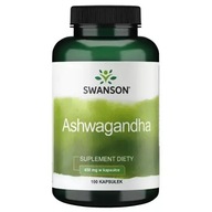 SWANSON ASHWAGANDHA 450MG 100KAPSUŁEK