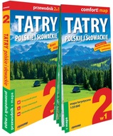 Tatry polskie i słowackie 2w1: przewodnik + mapa