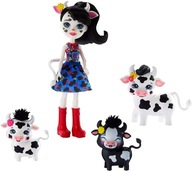 ENCHANTIMALS LALKA CAMBRIE COW Z KRÓWKAMI GJX44