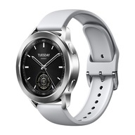 XIAOMI Watch S3, inteligentny zegarek, srebrny