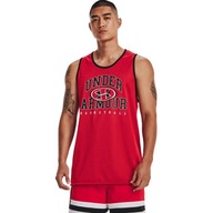 UNDER ARMOUR TANK TOP BASELINE REVERSIBLE RED 3XL