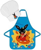 Chlapčenská zástera s kuchárskou čiapkou Zajačik Bing