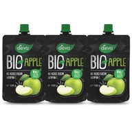 DEVA Organic Mus owocowy jabłko, 3x100g