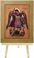 MAJK Ikona religijna ARCHANIOŁ MICHAŁ 9 x 12 cm Mini