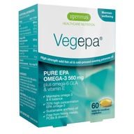 70% Omega 3 EPA 560 mg ultra ČISTÁ plus pupalkový olej VEGEPA IGENNUS