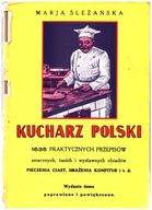 KUCHARZ POLSKI- M.Śleżańska reprint