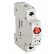 Lampka kontrolna / wskaźnik napięcia na szynę TH35