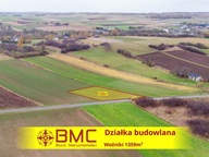 Działka, Woźniki, Woźniki (gm.), 1359 m²