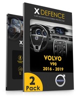 2w1 SZKŁO OCHRONNE NA NAWIGACJĘ EKRAN DO VOLVO V90 2016 - 2019 8,7''