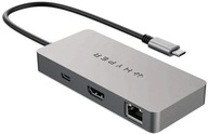 Koncentrator HyperDrive 5w1 USB-C (WWCB), srebrny