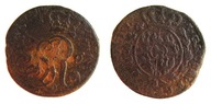 7876. POLSKA, SAP, 1 GROSZ 1767