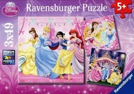Puzzle 3x49 Disney Królewna Śnieżka Ravensburger