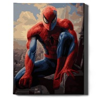 MALOWANIE PO NUMERACH Spiderman Obrazy Do Malowania po numerach Oh Art
