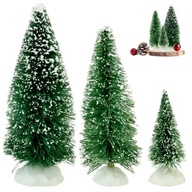 MINI KARÁCSONYFA SZETT DÍSZ DÍSZÍTÉS ÜNNEP 3db karácsonyfa KARÁCSONY