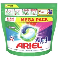 Ariel All in 1 Pods color kapsułki do prania 66 DUŻA KAPSUŁKA (23,8g)