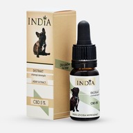 INDIA Ekstrakt CBD 5% dla psów 10 ml Olej konopny