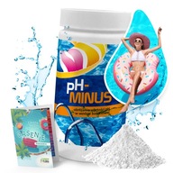 pH minus GAMIX pH- do obniżania POZIOMU pH w WODZIE BASENOWEJ regulator 1kg