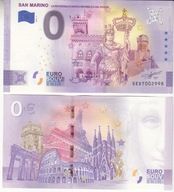 Banknot 0-euro-Wlochy 2021-1 San Marino