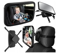 Zrkadlo do auta na pozorovanie dieťaťa v aute Veľké 360st