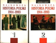 NAJNOWSZA HISTORIA POLSKI 1914 - 1993 - 2 TOMY