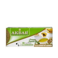 Herbata Akbar Jasmine Green Tea Premium 25 torebek zielona jaśminowa