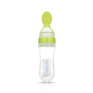 Stláčacia fľaša na kŕmenie Silikónová Tréningová lyžička na ryžu pre novorodencov Dojča C