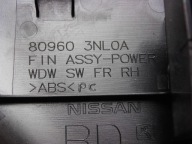Nissan Leaf II ZE1 window control switch right front 80960 3NL0A