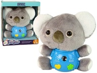 Koala Projektor Dla Dzieci Dźwięki Zabawka Interaktywna Szara