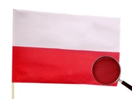 Flaga Polska 145x90 cm Flagi Polski MOCNY SOLIDNY MATERIAŁ tunel na kij