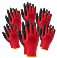 Elastické pracovné rukavice Polyester Odolnosť a komfort CE 9