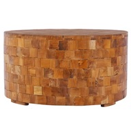 Konferenčný stolík 60x60x35 cm masívne teakové drevo