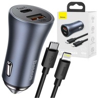 Baseus USB nabíjačka do auta-C QC4.0+ 40W