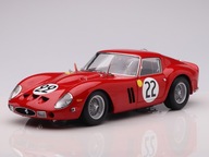 Model auta Ferrari 250 GTO č.22 Le Mans - 1962, red Kyosho 1:18