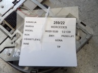 Oswietlenie cabs TP Mercedes W220 ULO3730