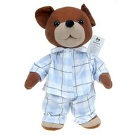 Medvedík uškový veľký, plyšový medvedík v pyžame,43 cm