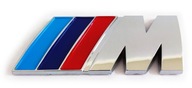M POWER BMW emblemat znaczek logo chrom 82x32mm