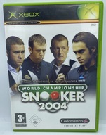 WORLD CHAMPIONSHIP SNOOKER 2004 Microsoft Xbox hra