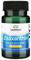 Swanson Zeaxantín 60kaps. Zdravý Zrak Očná sietnica Antioxidant