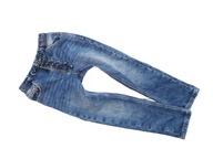 Spodnie jeansowe elastyczne na gumie 3-4 L 104 cm