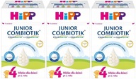 HIPP COMBIOTIK 4 Junior mleko następne 3x 550g