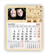 Kalendarz na dzień babci i dziadka FOTO grawer z dedykacją duży 10x15 HIT