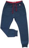 Spodnie spodenki kolor jeans z czerwonym Revaj 152