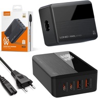 SZYBKA ŁADOWARKA SIECIOWA 5000 mA 5V 65W LDNIO A4808Q USB USB-C QC PD