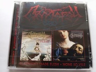 CRYPTOPSY Blasphemy + None So Vile death metal 2 CD