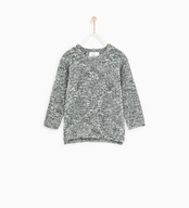 Szary sweter Zara rozm.122 (7 lat)
